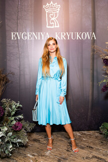 Татьяна Котова на показе Evgeniya Kryukova Осень 2018 Couture